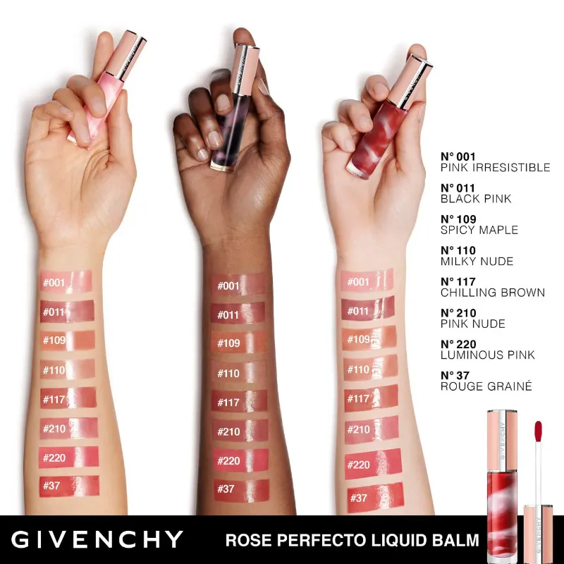 Givenchy Rose Perfecto Hydrating Tinted Lip Balm & Gloss