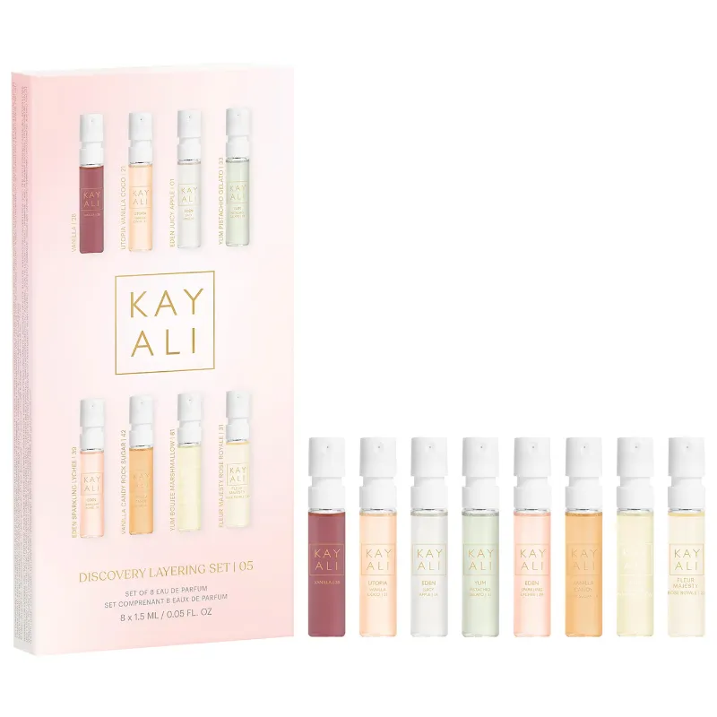 KAYALI 
Discovery Layering Mini Perfume Sampler Set