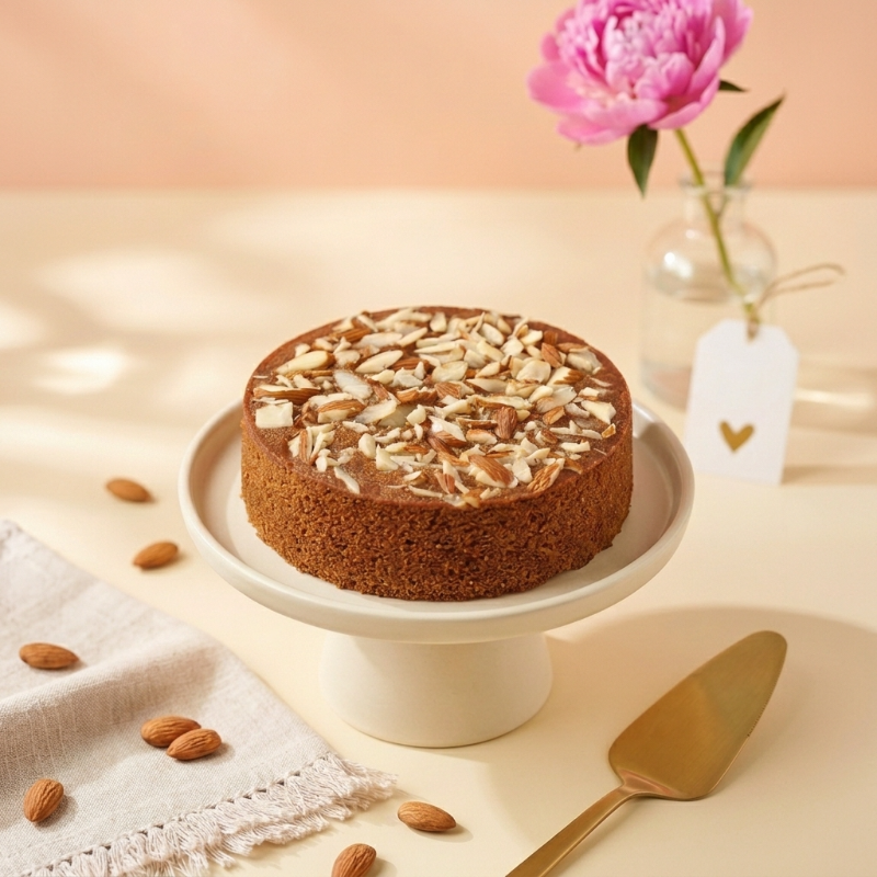 Atta Jaggery Tea Cake