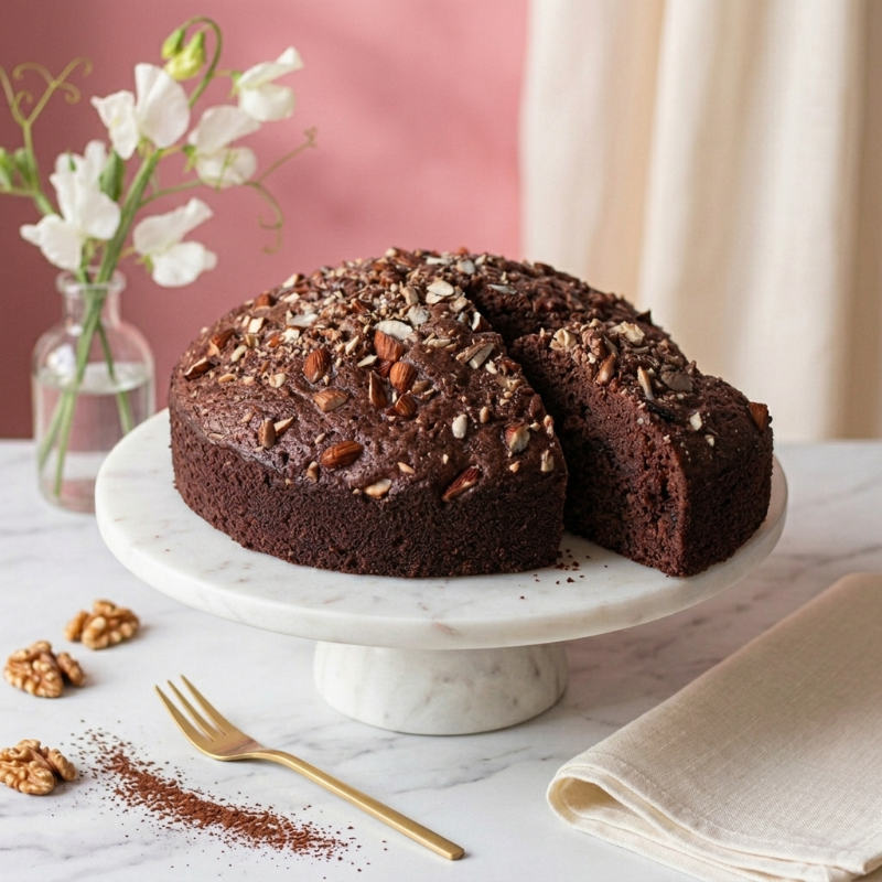 Jowar Chocolate Tea Cake (No added sugar)
