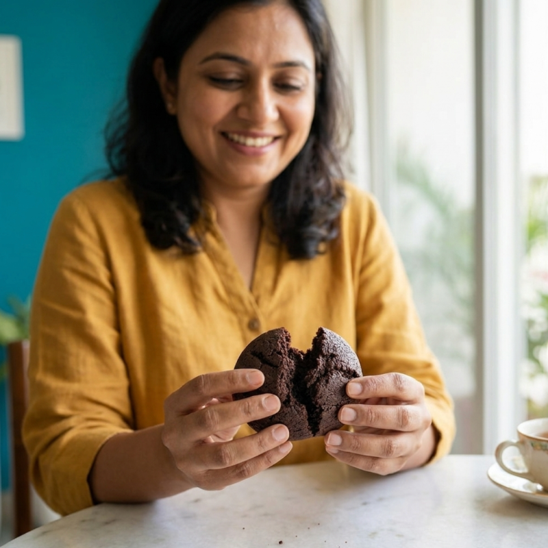 Ragi Chocolate Muffin