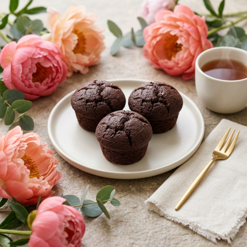 Ragi Chocolate Muffin
