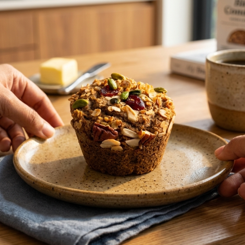 Granola Jowar Muffin