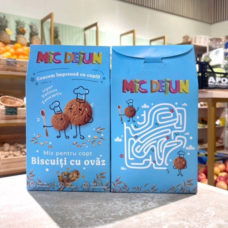 Mix pentru copt - Biscuiți cu ovăz