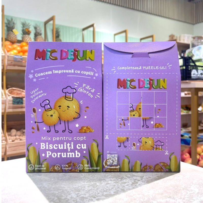 Mix pentru copt - Biscuiți cu porumb (fără gluten)