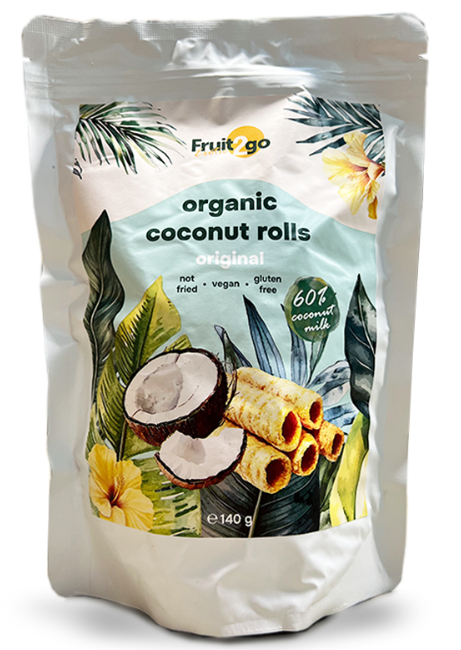 Rulouri din cocos original - 140g