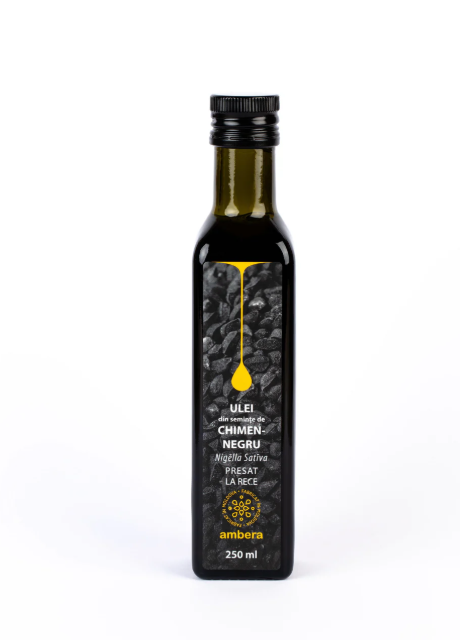 Ulei presat la rece de Chimen Negru - Ambera
