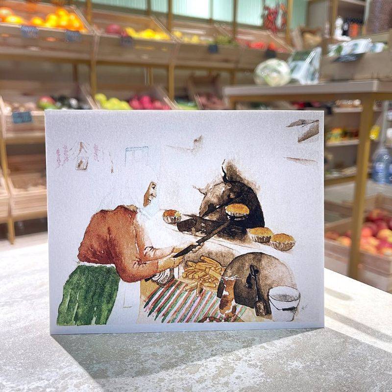 Carte poștală de autor - ”Mama”