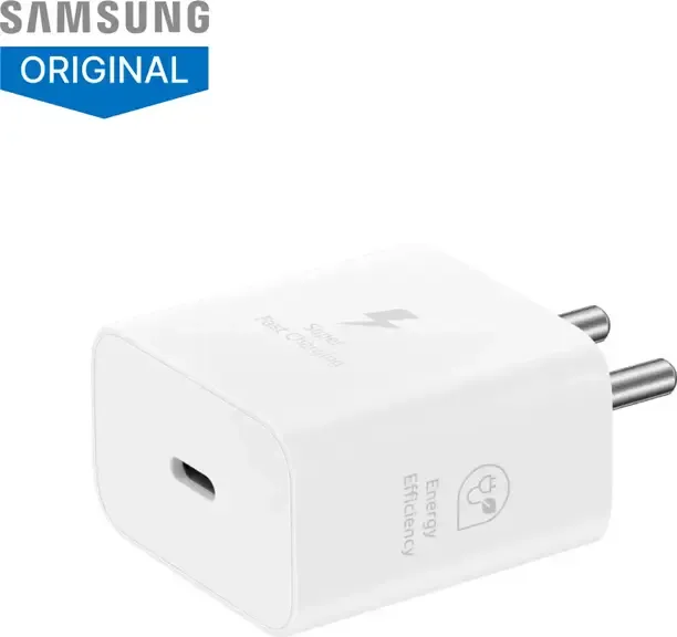 Samsung 45 W Adapter 3 A Wall Charger for Mobile (White)