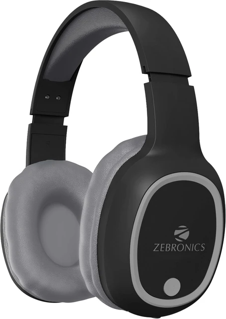 Zebronics Thunder Bluetooth Headphone With Mic (Black)
