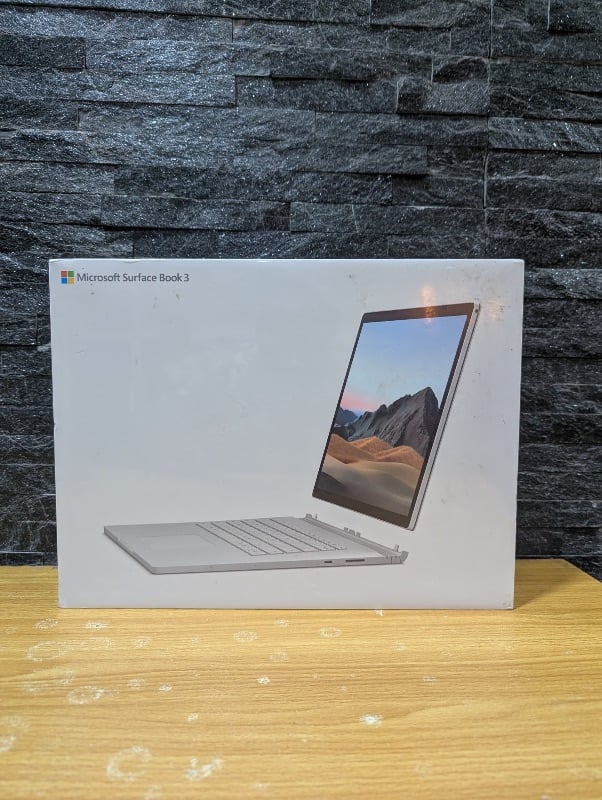 Brand New Microsoft Surface Book 3 
15" 3K Pixelsense™️ display 
Intel core i7-10th gen upto 3.8Ghz 
16GB RAM 
256GB SSD 
Nvidia GTX 1660Ti 6GB Dedicated Graphics 
Facial ID Unlock IR Camera 
Backlit keyboard 
Detachable keyboard 
Thunderbolt 3 
Brand New Sealed