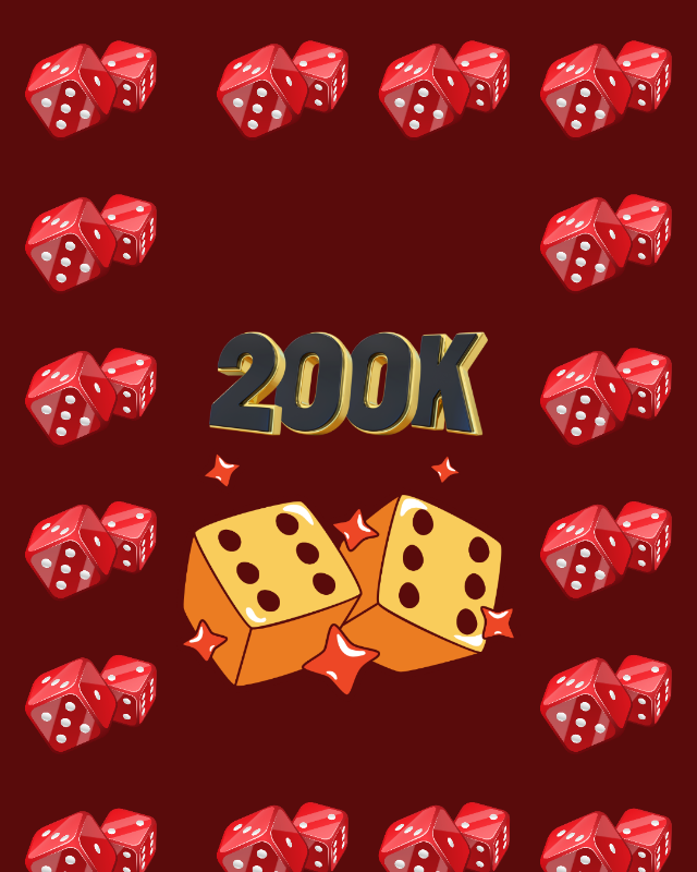 Account With 200K Dice