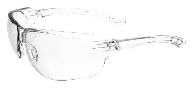 HDX SAFETY GLASSES CLEAR LENSES