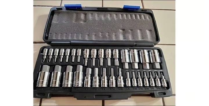 EP AUTO 32 Piece Hex Bit Socket Set