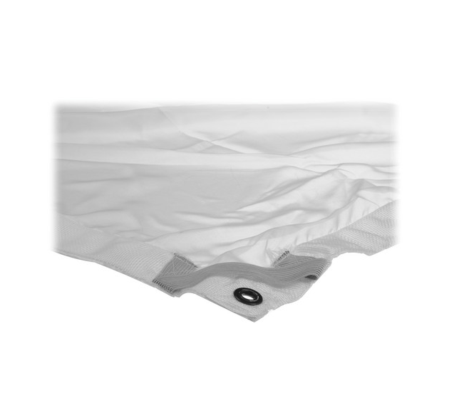 Butterfly/Overhead Fabric - 8' x 8' - White China Silk with Butterfly Frame