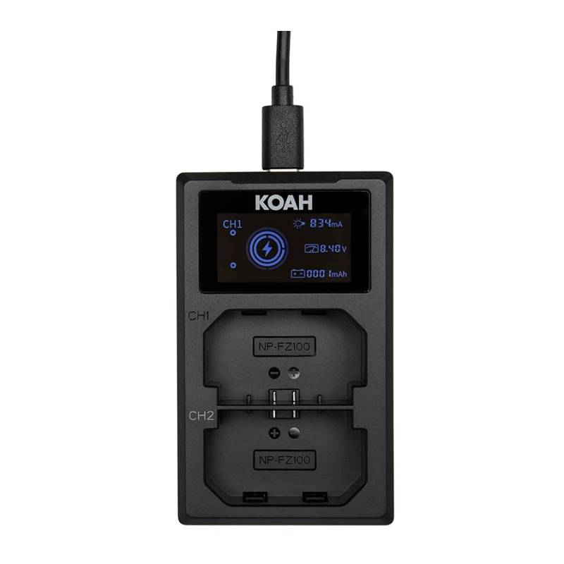 Koah Sony Battery Dual Charger