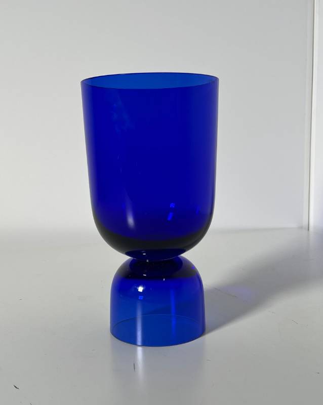 Bottoms Up Glass Vase