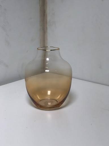 Smoked Glass Vase