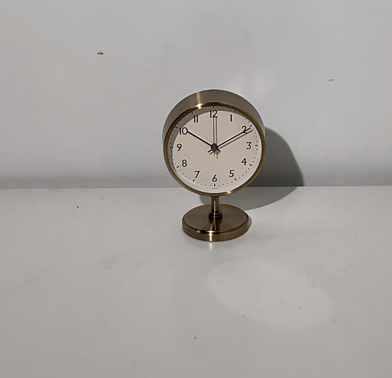 Brass Standing Clock