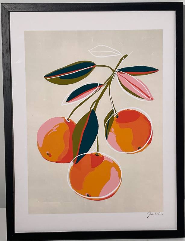 Anna Morner - Rod Blomma Art Print
