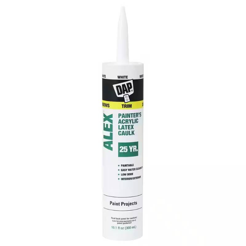CAULK - DAP ALEX PAINTERS ACRYLIC CAULK WHITE 10.1 FL OZ