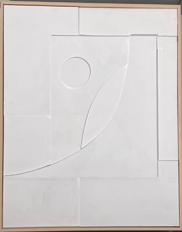 White Abstract Art