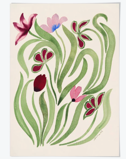 New Tulops Art Print