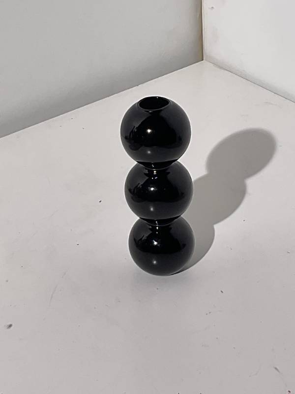 Bubble Shape Glass Vase