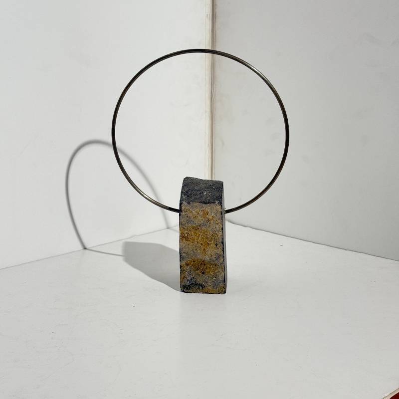 Abstract Metal Stone Prop #33