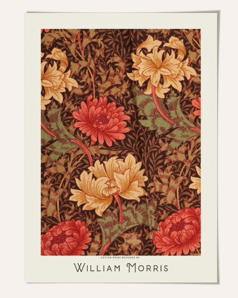 Cotton Print Designed by William Morris