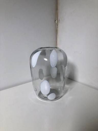 Voir Clear Glass Vase