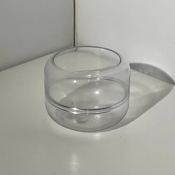Orbital Glass Vase