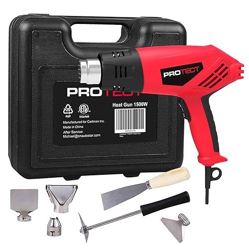 PRO TECT HEAT GUN 1500W with Accessories