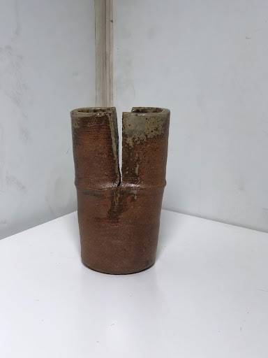 Modern Broken Clay Vase