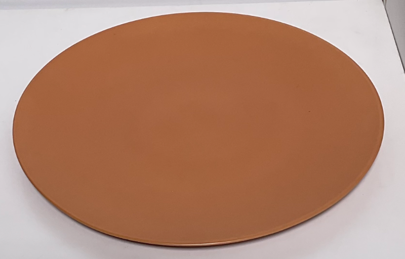 Large Orange Plate