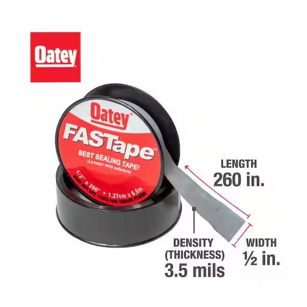 TAPE - OATEY TEPHLON TAPE GREY