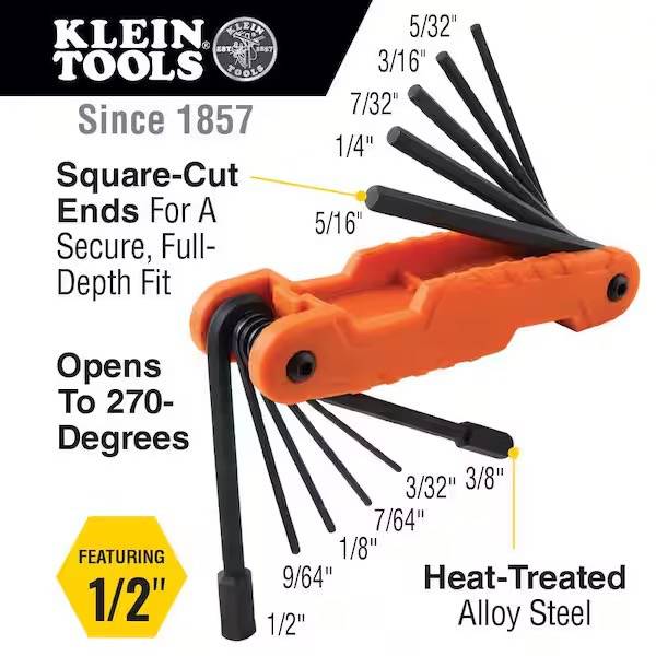 HEX TOOL - KLEIN TOOLS HEX TOOL SET