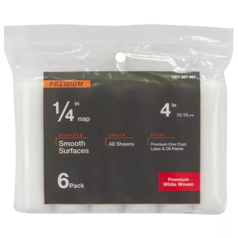 PAINT ROLLER MEDIUM FINISH 4 Inch ROLLS