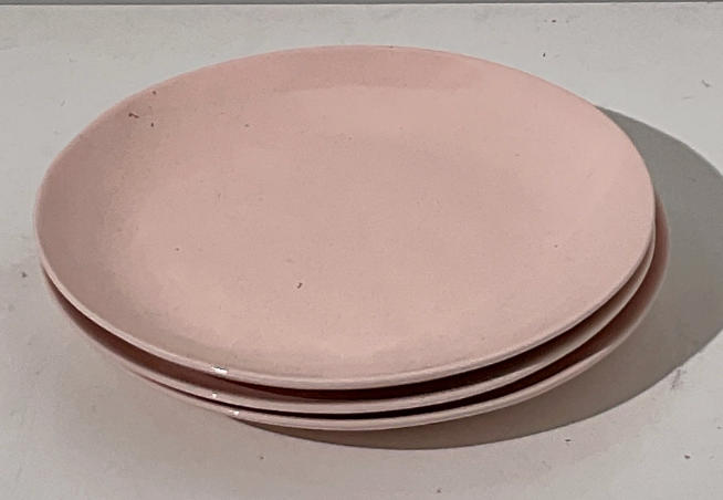 World Market Collection Salad Plate Pink