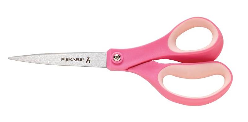 SCISSORS - FISKARS PINK SCISSORS 8 Inch