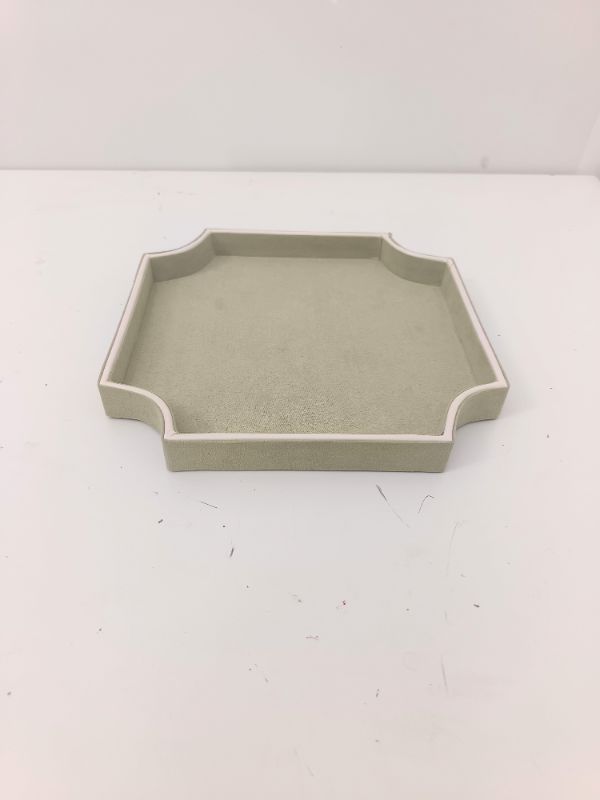 Faux Suede Trays (Set of 2)