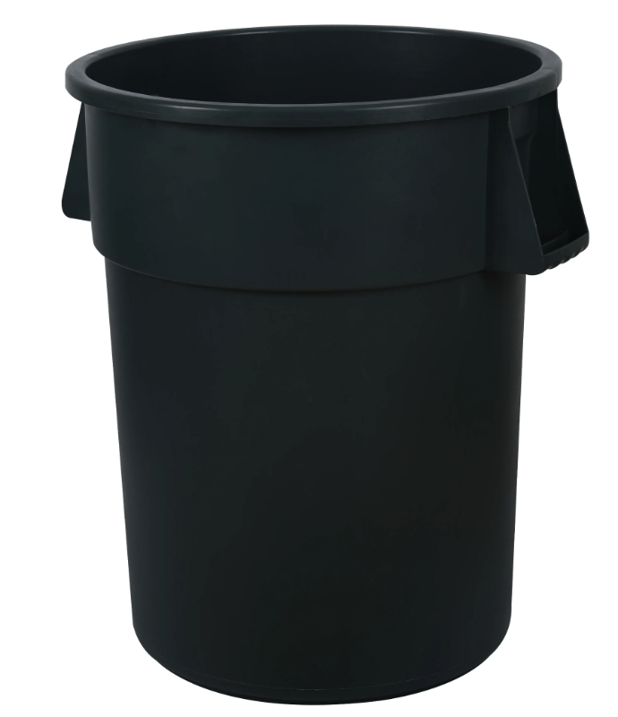 TRASH BINS - 55 gallon trash can with Dolly