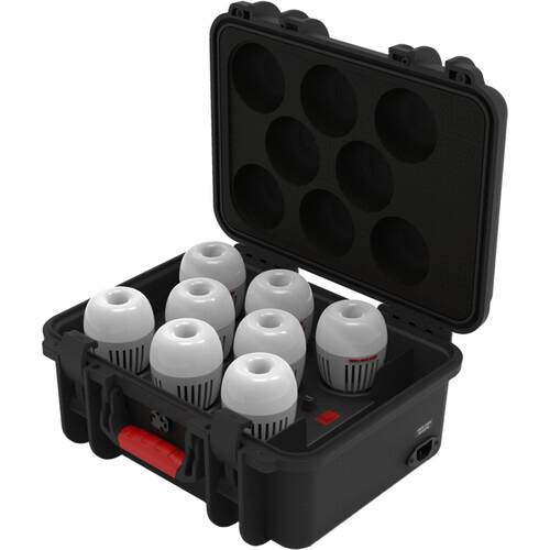 Aputure Accent B7C 8 Light Kit with Charging Case