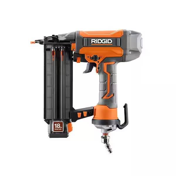 RIDGID R213BNF3 Pneumatic 18-Gauge 2-1/8 in. Brad Nailer