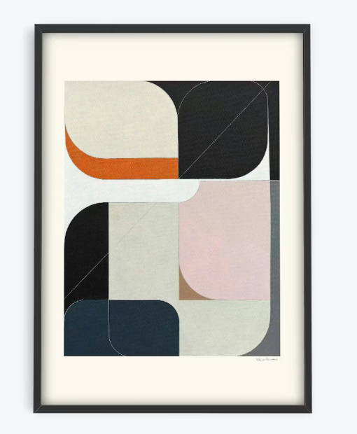 Vera pawelzik - Konstruktive Komposition 4 Art Print