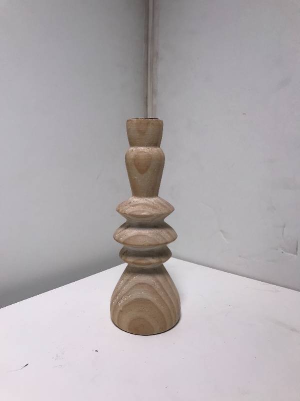 Vintage Natural Wood Holder