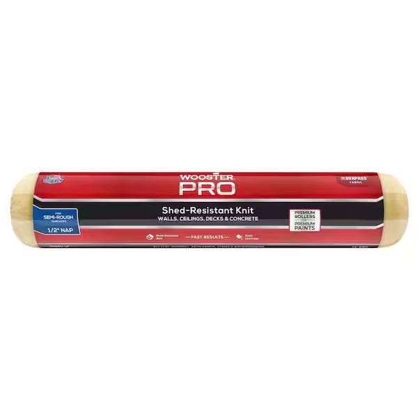 PAINT ROLLER - WOOSTER PAINT ROLLER SEMI-SMOOTH SUFACES 14 Inch ROLLS