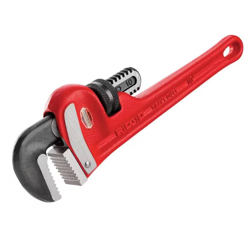 PIPE WRENCH - RIDGID STRAIGHT PIPE WRENCH 10 Inch