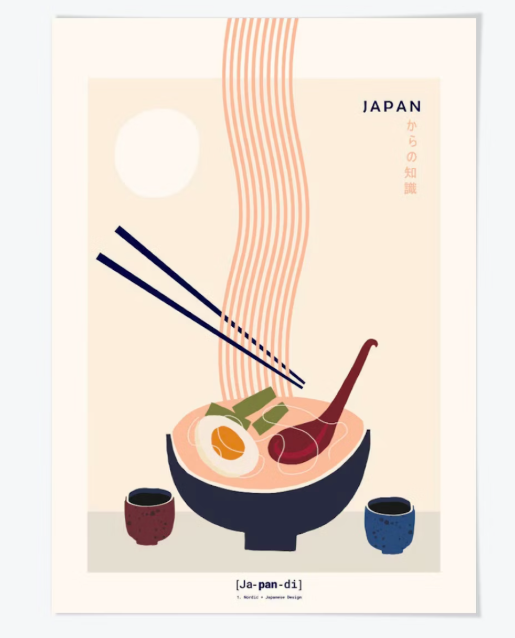 Nordic & Japanese Design I Art Print