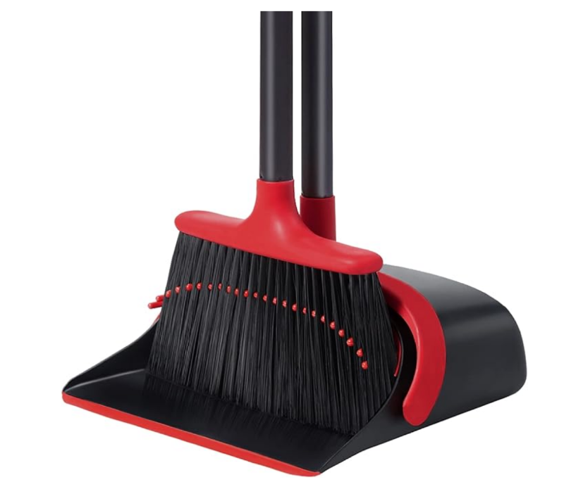 BROOM WITH DUST PAN -